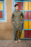 Arif Ashraf - Army Green Kurta Trouser