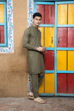 Arif Ashraf - Army Green Kurta Trouser