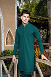 Arif Ashraf - Teal Kurta Trouser