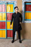 Arif Ashraf - Boski Black Kurta Trouser