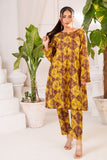 Ayla Studio - Vintage Flora - Swiss Lawn - Mustard & Chocolate Brown - 2 Piece