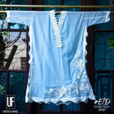 Urooj Fahd - Ice Blue Box Tunic - 1 PC