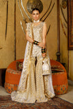 Arif Ashraf - Jhumka - Off white - Organza & Chiffon - 3 Piece
