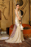 Arif Ashraf - Jhumka - Off white - Organza & Chiffon - 3 Piece