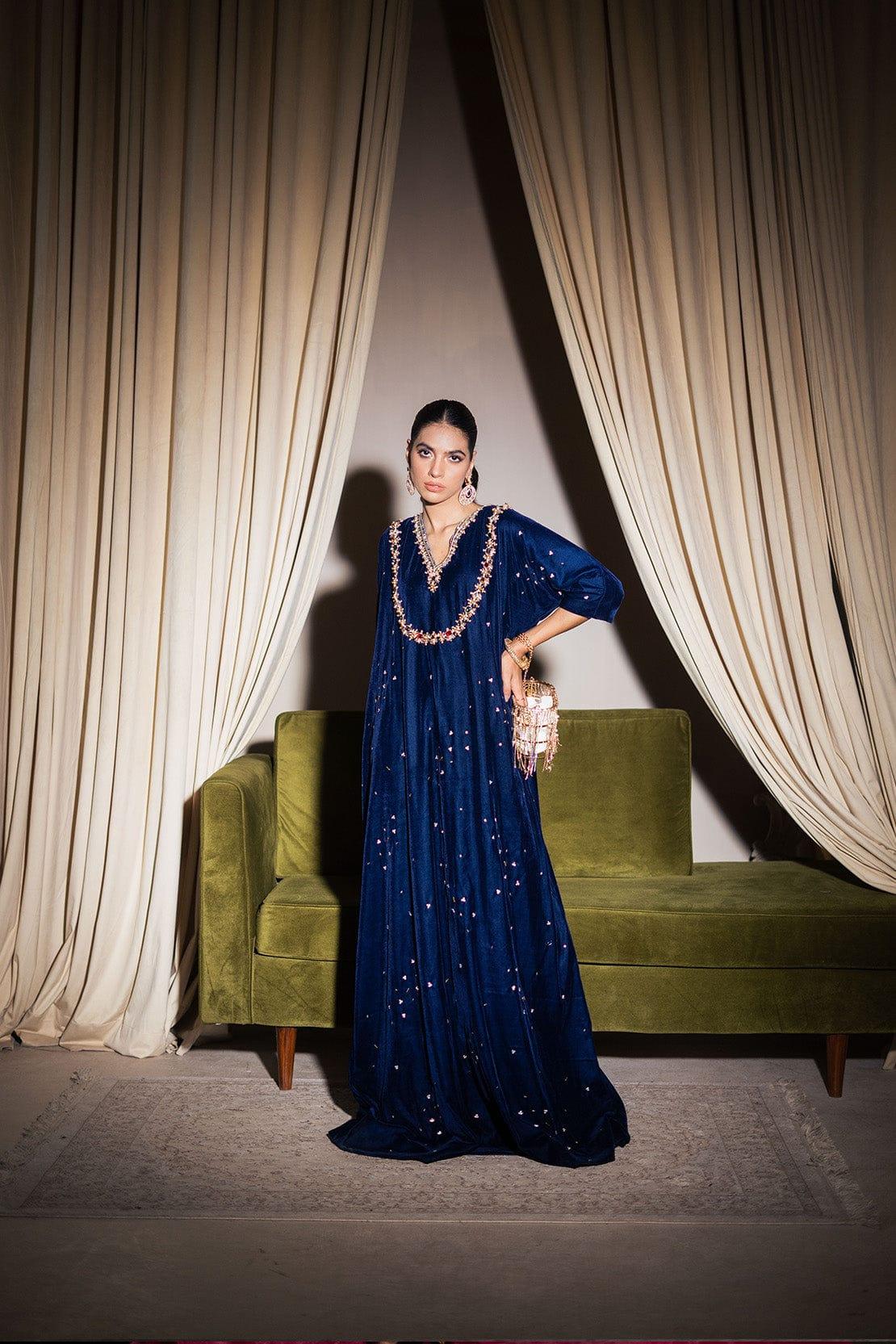 Leon - Zirwah Velvet Kaftaan - 1 Piece - Studio by TCS