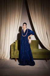 Leon - Zirwah Velvet Kaftaan - 1 Piece - Studio by TCS