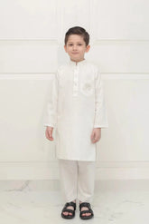 Shehrnaz - SHKK-984 - White - Block Print - 2 Piece - Studio by TCS