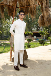 Arif Ashraf - Boski Off WHite Kurta Trouser