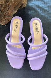 Milli Shoes - Casual Slides - Lilac - 1325