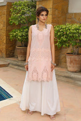 Rizwan Beyg - Azka Pink Sleeveless - Cotton - 1 Piece - Studio by TCS