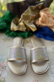 MILLI SHOES - Semi Formal Slides - Golden - 1366
