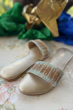 MILLI SHOES - Semi Formal Slides - Golden - 1367
