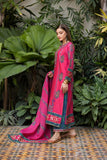 Shehrnaz - Shabnam - SHK-1429 - Fuchsia / Purple - Cotton Net - 3 Piece