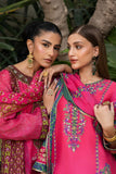 Shehrnaz - Shabnam - SHK-1429 - Fuchsia / Purple - Cotton Net - 3 Piece