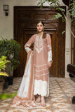 Shehrnaz - Aabroo - SHK-1434 - Beige - Pure Raw Silk - 3 Piece