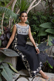 Shehrnaz - Shahkar  - SHK-1439 - Black - Korean Silk - 2 Piece