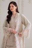 Cross Stitch - MEADOW MIST - Chiffon - 3 Piece - Unstitched