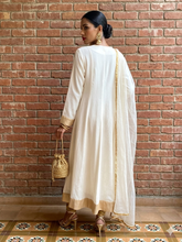 Maheen Khan - Khaddi Net Opaline Dupatta For Women - White - 1 Piece
