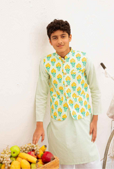 Hummingbirdspk - Mint Mango Sorbet Waistcoat - 1 Piece