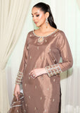 Allure By Ih - Zelda Raw Silk Suit For Women - Brown - 3 Piece