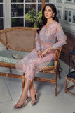 Malook - Leena - Pink - Organza Shirt & Raw Silk Trouser - 2 Piece - Studio by TCS