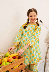 Hummingbirdspk - Mint Mango Sorbet Suit 2 Piece