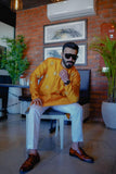 Leon Man - TANGERINE SILK KURTA - 1 Piece - Studio by TCS