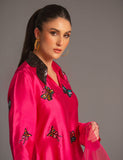 Salahuddin Pasha - Look 4 Silk Suit For Women - Pink - 3 Piece