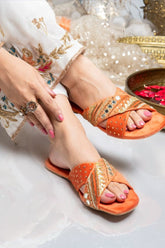 JootiShooti - Ronak Slides (Orange)