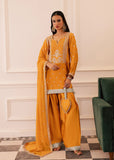Allure By Ih - Honey Burn Thai Silk Suit For Women - Honey Mustard - 3 Piece