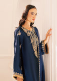 Allure By Ih - Midnight Thai Silk Suit For Women - Midnight Blue - 3 Piece