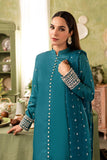 Allure by IH - MAHIRA - Teal - Medium Raw Silk & Chiffon - 3 Piece