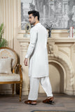 Shahjahan Men Cotton Shalwar Bottom / Separate Off White 1 Piece