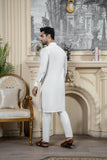 Shahjahan Off white Soft Cotton Kurta Trouser 2 Piece Suit