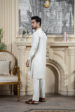 Shahjahan - Boski Cream Kurta Trouser For Men