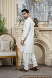 Shahjahan - Boski Cream Kurta Shalwar For Men