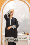 Anayra Amal - Simt - Black - Dull Silk - 2 Piece