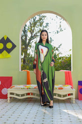 Anayra Amal - Parsley Grip Haze Studio Printed Suit For Women - 1 Piece