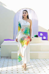 Anayra Amal - Parsley Grip Mono Pop Printed Suit For Women - 1 Piece