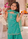 Modest - Cotton Lawn Embroidered Sharara For Girl - 3 Piece