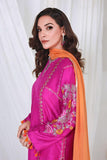 Reema Ahsan - VANYA - Pure raw silk - Magenta pink - 3 Piece