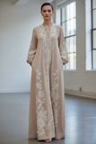 Reema Ahsan - Elya Khadi Silk Suit For Women - Skin - 1 Piece