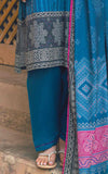 Oaks - Women Blue Lawn Shalwar - 1 Piece