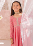 Modest - Cotton Lawn Embroidered Suit For Girl - Pink - 3 Piece
