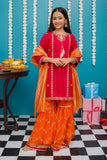 Modest - Gulnoor - Rawsilk Pink - 9045 - 3 Piece