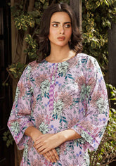 Zarasi - Lavender - Stitched Lawn Suit - 2 Piece