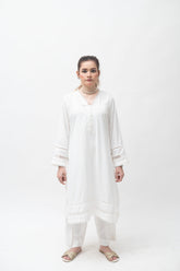 Alifyay - White - Blended - 2 Piece