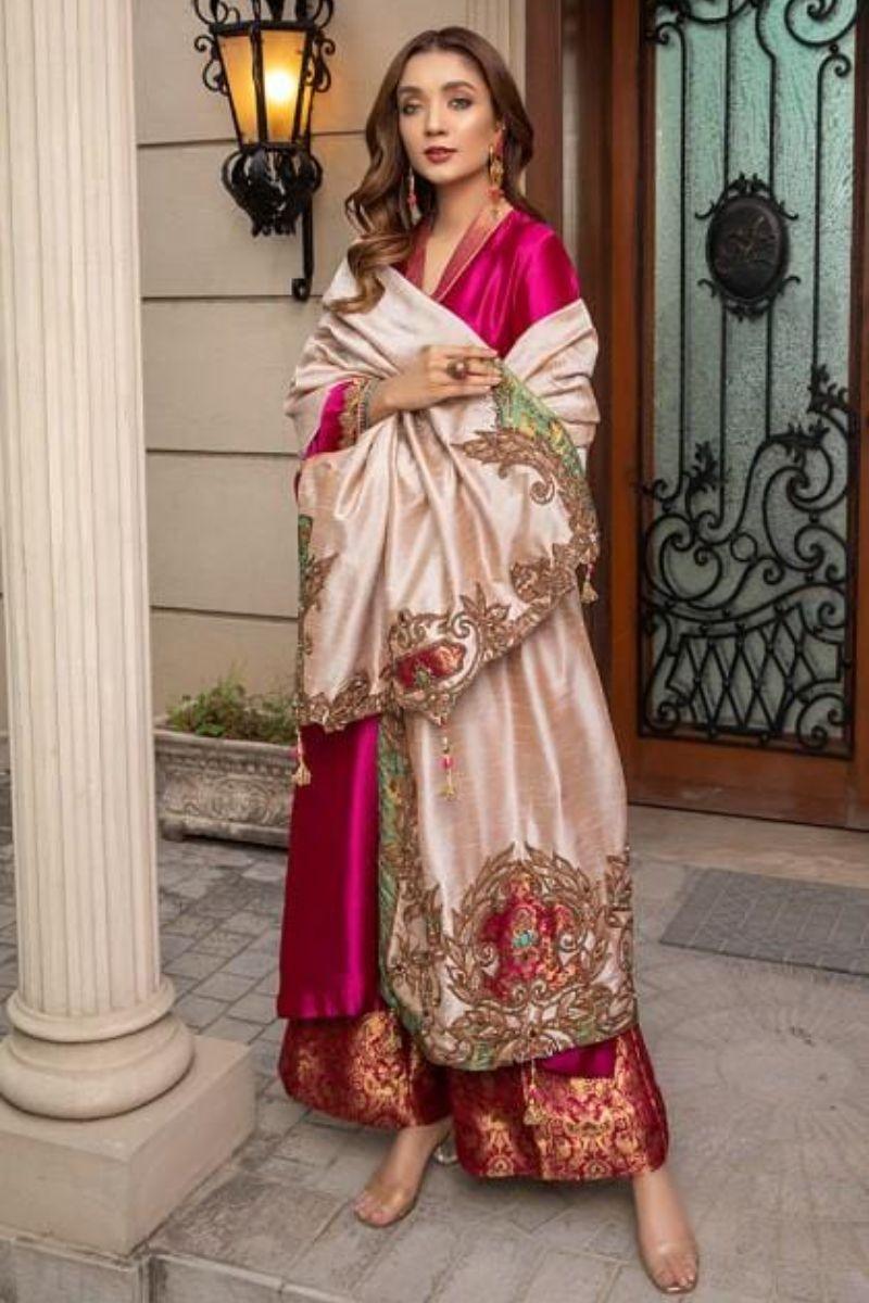 Nilofer Shahid - Adaline - Tissue Organza - 3 Piece - Studio by TCS