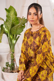 Ayla Studio - Vintage Flora - Swiss Lawn - Mustard & Chocolate Brown - 2 Piece