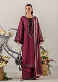 Sara Jahan - Breeze Lawn 26 Lawn Embroidered Suit For Women - Maroon - 3 Piece